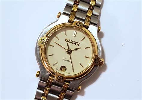 ladies vintage gucci watch|Gucci watches old models.